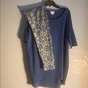 Large Outfit- LulaRoe Irma Top & Legging